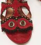 Alaïa Pre-owned Suede sandals Red Dames - Thumbnail 8