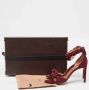Alaïa Pre-owned Suede sandals Red Dames - Thumbnail 9