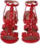 Alaïa Pre-owned Suede sandals Red Dames - Thumbnail 3