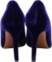 Alaïa Pre-owned Velvet heels Blue Dames - Thumbnail 3