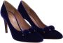 Alaïa Pre-owned Velvet heels Blue Dames - Thumbnail 4