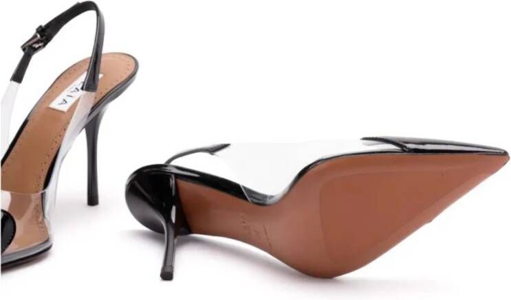 Alaïa Zwarte Heart Sandaal