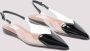 Alaïa Zwarte leren muilen Elegante stijl Black Dames - Thumbnail 3