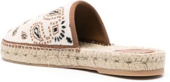 Alanui Espadrilles met jacquard Beige - Foto 3