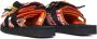 Alanui Gedrukte nylon moto -slippers Oranje Heren - Thumbnail 5