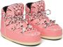 Alanui Roze Stoffen en Leren Enkellaarzen Pink Dames - Thumbnail 3