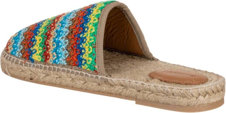 Alanui Gestreepte slippers Veelkleurig - Foto 3