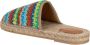 Alanui Gestreepte slippers Veelkleurig - Thumbnail 3