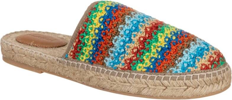 Alanui Gestreepte slippers Veelkleurig - Foto 5
