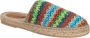 Alanui Gestreepte slippers Veelkleurig - Thumbnail 5