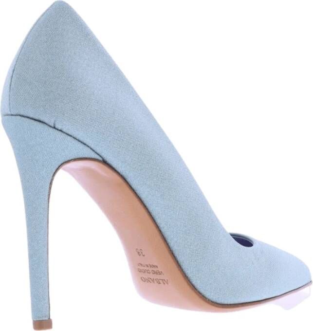 Albano Dames Mesch Pump Blue Dames