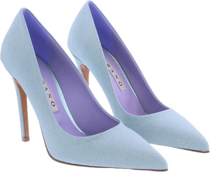 Albano Dames Mesch Pump Blue Dames