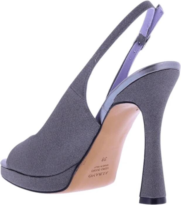 Albano Dames Sandalo Mesh Gray Dames