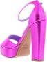 Albano Dames Sandalo Metallic Fuxia Pink Dames - Thumbnail 2