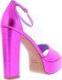 Albano Dames Sandalo Metallic Fuxia Pink Dames - Thumbnail 3