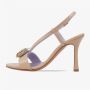 Albano Elegante Stijl Schoenen Beige Dames - Thumbnail 3