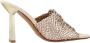 Albano Heeled Mules Beige Dames - Thumbnail 4