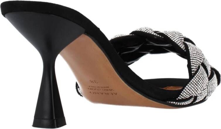 Albano Heeled Mules Black Dames