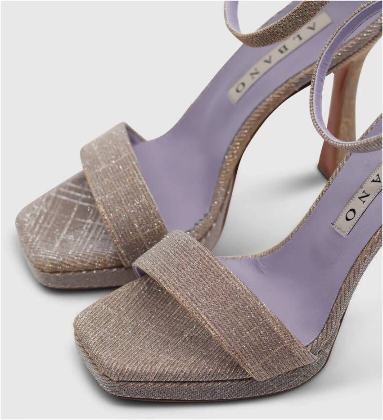 Albano High Heel Sandals Beige Dames