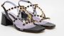 Albano High Heel Sandals Black Dames - Thumbnail 3