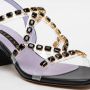 Albano High Heel Sandals Black Dames - Thumbnail 4