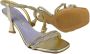 Albano High Heel Sandals Yellow Dames - Thumbnail 3