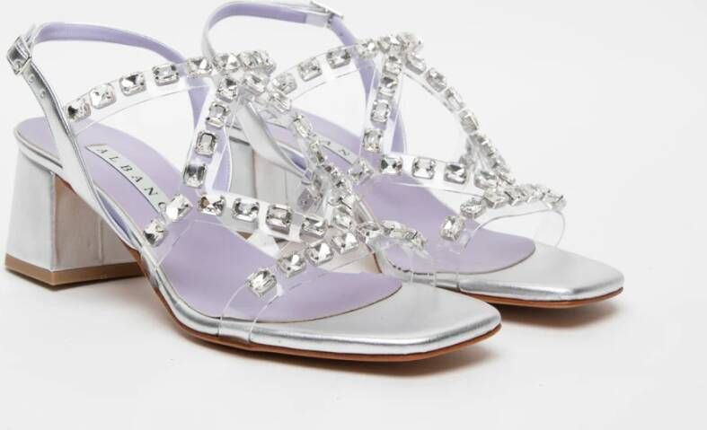 Albano High Heel Sandals Gray Dames