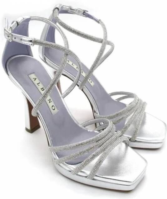 Albano High Heel Sandals Gray Dames