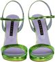 Albano High Heel Sandals Green Dames - Thumbnail 2