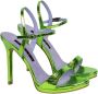 Albano High Heel Sandals Green Dames - Thumbnail 3
