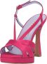 Albano High Heel Sandals Roze Dames - Thumbnail 3