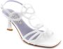 Albano High Heel Sandals White Dames - Thumbnail 2