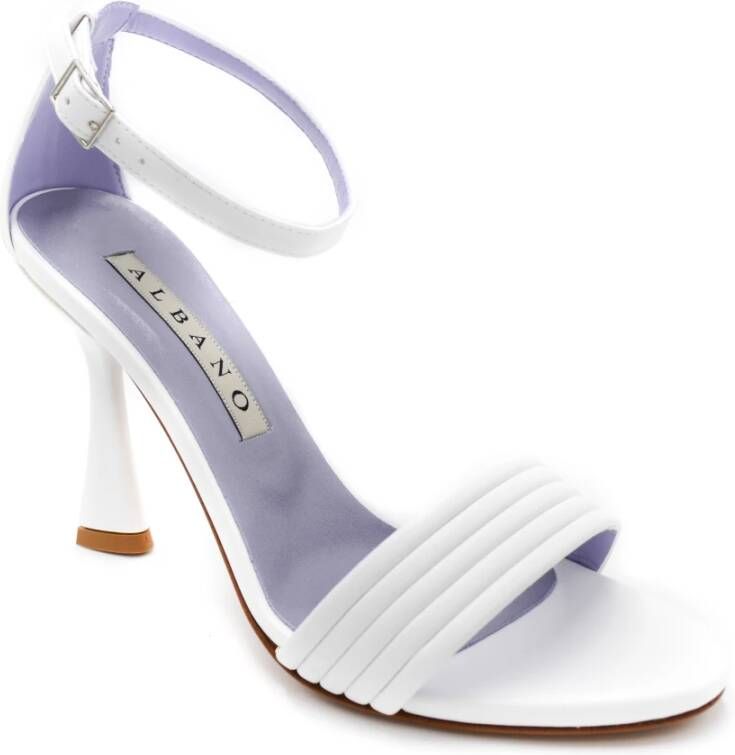 Albano High Heel Sandals Wit Dames