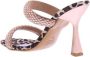 Albano Roze Goud Strass Sandaal Gray Dames - Thumbnail 2