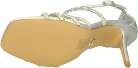 Albano Sandalen met hak en plateauzool