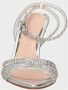 Albano Zilveren Sandaal met Strass - Thumbnail 2