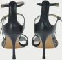 Albano Zwarte Sandalen met Dubbele Bandjes - Thumbnail 2