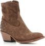 Alberto Fasciani Beige Suède Studs Laarzen Beige Dames - Thumbnail 3