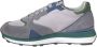 Alberto Guardiani Suede en Nylon Sneaker Grijs Groen Blauw Mannen Gray Heren - Thumbnail 2