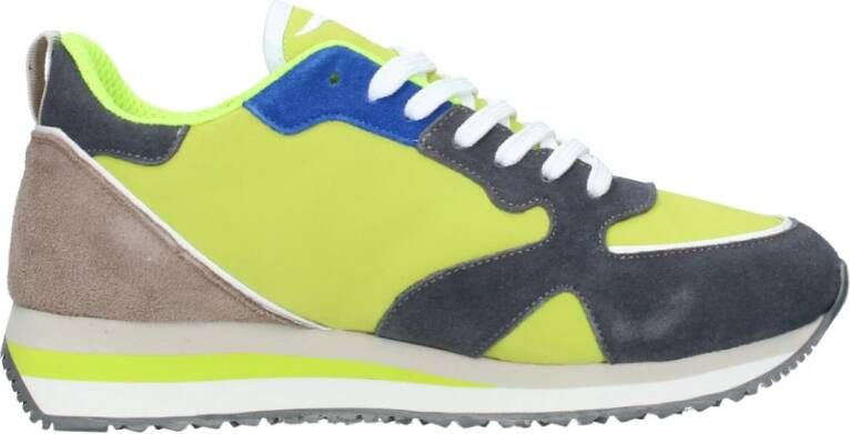 Alberto Guardiani Lage Top Suède Leren Sneakers Multicolor Heren