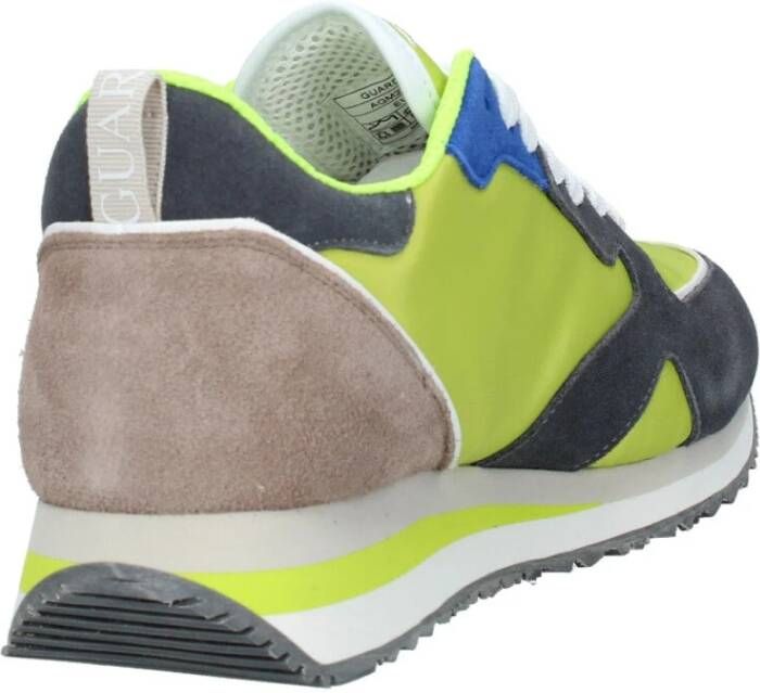 Alberto Guardiani Lage Top Suède Leren Sneakers Multicolor Heren