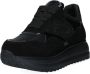 Alberto Guardiani Leren en stoffen sneakers Black Dames - Thumbnail 4