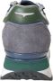 Alberto Guardiani Suede en Nylon Sneaker Grijs Groen Blauw Mannen Gray Heren - Thumbnail 3