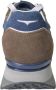 Alberto Guardiani Suede en Nylon Sneaker Grijs Groen Blauw Mannen Multicolor Heren - Thumbnail 3