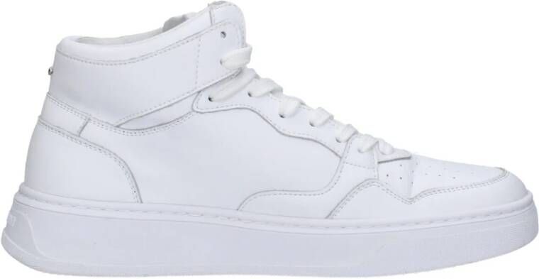 Alberto Guardiani Witte High Top Sneakers NEW ERA White Heren