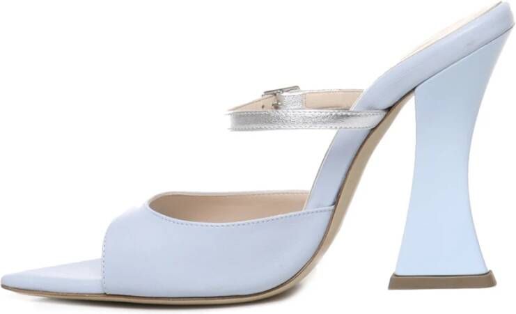Alchimia Hemelse Blauwe Kalfsleren Sandalen Blue Dames