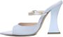 Alchimia Hemelse Blauwe Kalfsleren Sandalen Blue Dames - Thumbnail 4
