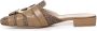 Alchimia Luipaardprint Bruine Sandalen Brown Dames - Thumbnail 4