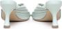 Alchimia Sandalen met Geometrische Hak van Kalfsleer Blue Dames - Thumbnail 3