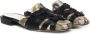 Alchimia Zwarte Camouflage Sandalen met Gespen Black Dames - Thumbnail 2